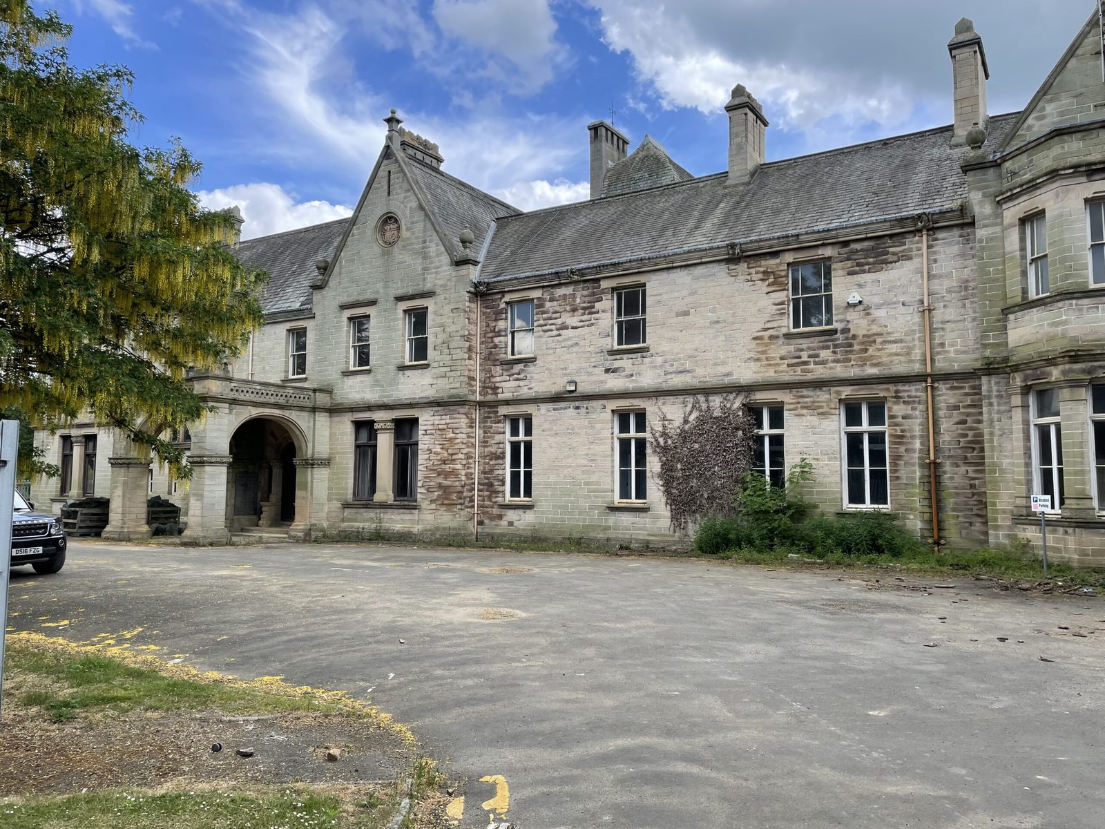 Prudhoe Hall heritage detail